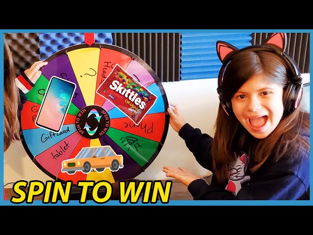 BUYING WHATEVER YOU SPIN CHALLENGE!