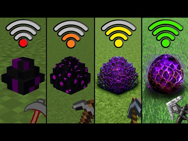 ender dragon with different Wi-Fi in Minecraft