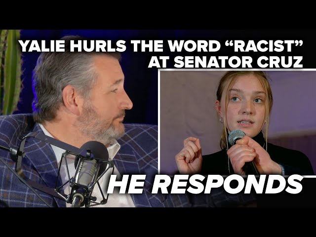 WAIT FOR IT… Yalie hurls the word “racist” at Senator Cruz, he responds