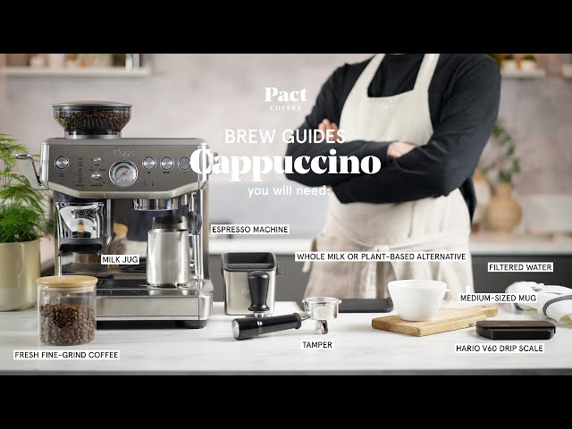 How to make a cappuccino | Cappuccino Guide - Pact Coffee