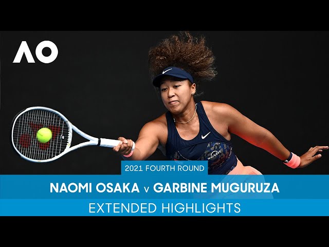 Garbine Muguruza v Naomi Osaka Extended Highlights | Australian Open 2021 Fourth Round