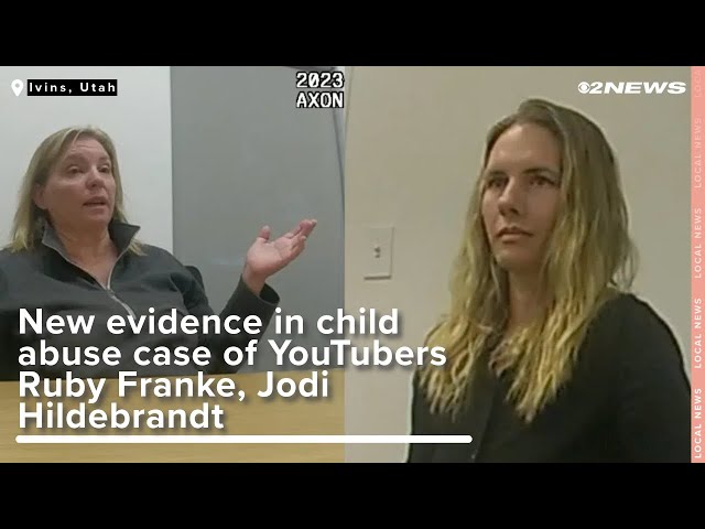 New evidence released in child abuse case of YouTubers Ruby Franke, Jodi Hildebrandt