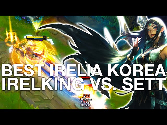 HOW IS IRELKING THIS GOOD?! #1 Korean Irelia vs. Sett Toplane Gameplay Breakdown