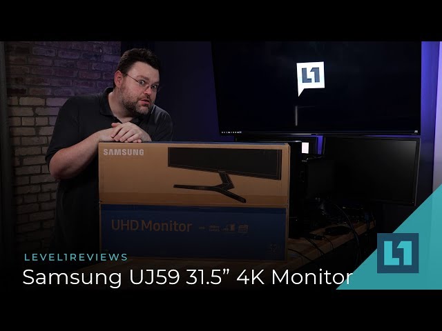 Samsung UJ59(LU32J590UQNXZA) 31.5" 4K Monitor Review