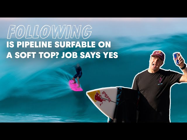 Scoring Pipeline on a Soft Top with Jamie O'Brien | FOLLOWING Ep8