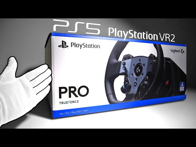 $1350 PS5 PlayStation VR2 Racing Wheel Experience!