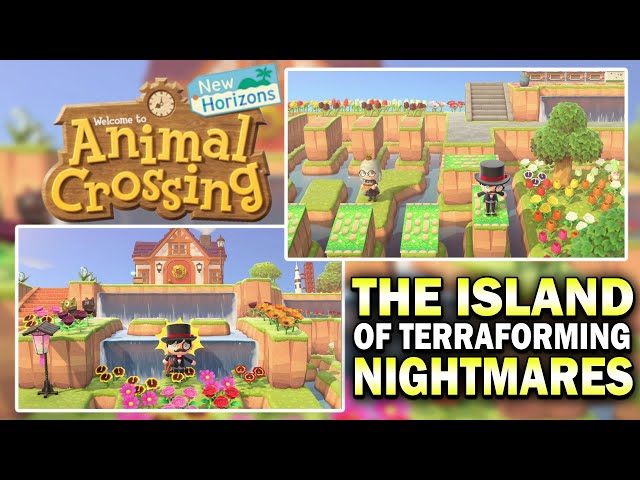 The Island Of Terraforming Nightmares - Animal Crossing New Horizons 5 Star Island Tour