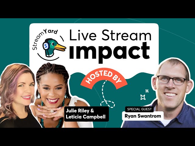 Live Stream Impact: Using StreamYard for Amazon Live and Live Shopping