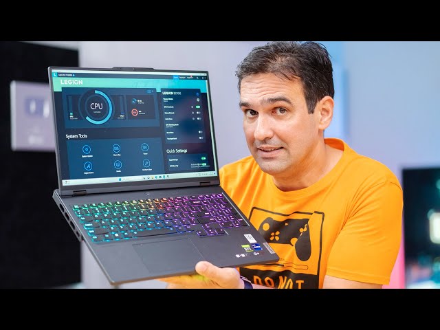 Lenovo Legion Pro 7 2023 gaming laptop REVIEW: maxed out beast with RTX 4090, i9 13900HX and AI!