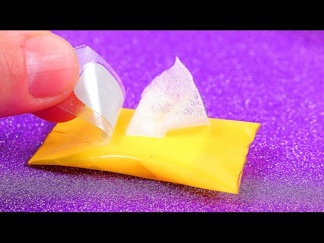 DIY Miniature Wet Wipes