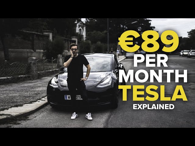 How I Bought A Tesla for €89 per MONTH!