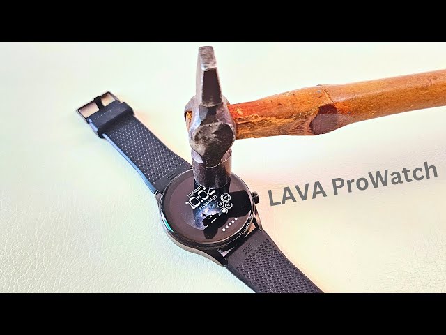 Lava ProWatch Display Glass Scratch test | Corning Gorilla Glass 3