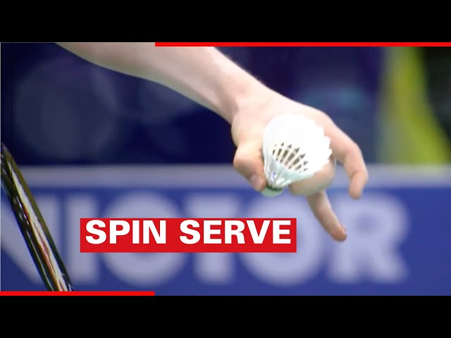 Let's talk about the spin serve