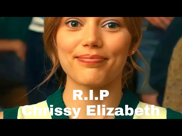 The Sad Death Of Chrissy Elizabeth Stranger Things Season 4 Rest In Peace 😭😇