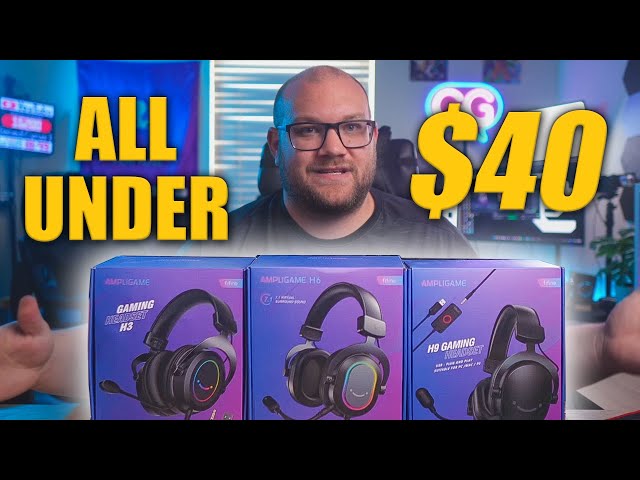 You NEED to see these Budget Headsets! FIFINE H3, H6, H9 Review