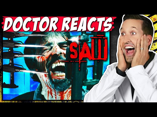 ER Doctor REACTS to Unbeatable Saw Traps