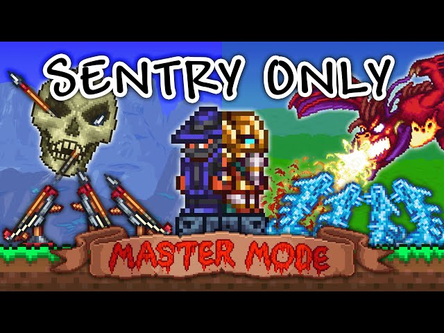Can I Beat Terraria Master Mode Using Only Sentries?