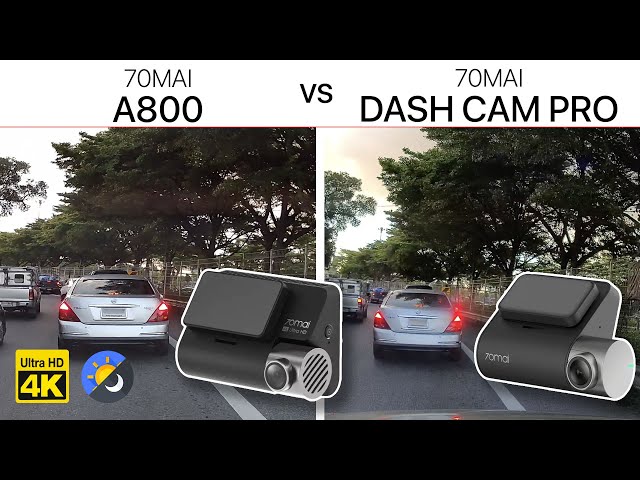 70mai A800 vs 70mai Dash Cam Pro ( Side-by-Side comparison)