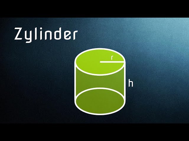 Zylinder Einführung - Aufbau und Bestandteile (Geometrie)