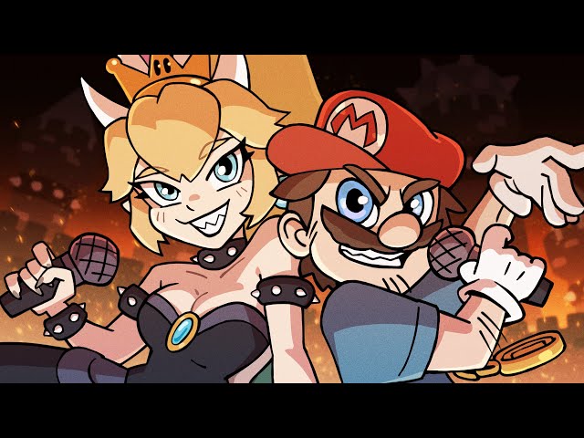 BOWSETTE in 23 Animation Styles! ■ HUGE Community Collab ■ The Chalkeaters' Mario Song Remake