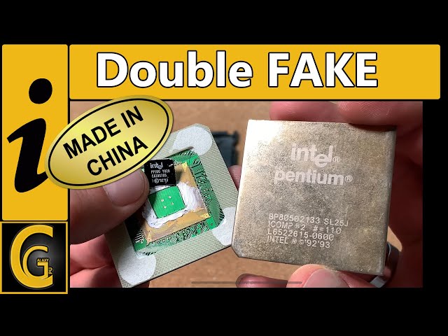 Testing & Teardown of China Faked Pentium 133MHz Socket 7 CPU