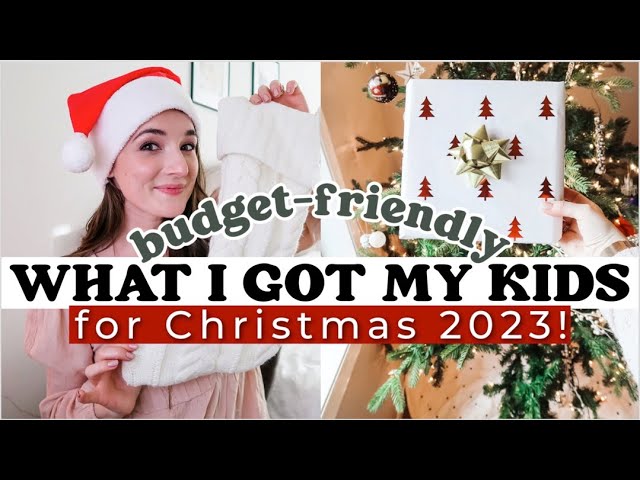 🎁WHAT I GOT MY KIDS FOR CHRISTMAS 2023! | Affordable gift ideas for boys & girls +STOCKING STUFFERS