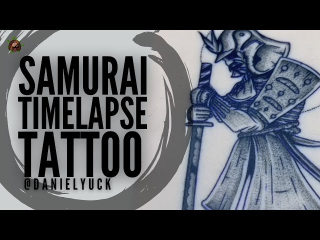 Samurai Warrior Timelapse Tattoo