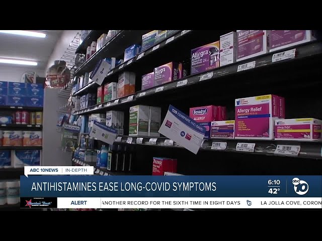Study shows over-the-counter antihistamines can help with long COVID