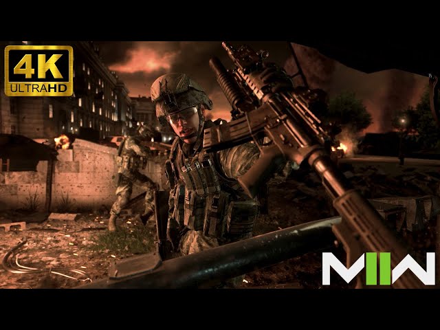 Whiskey Hotel mission From Call OF Duty MWII on RTX3050 Recorded with Nvidia Overlay | 4KUHD #games