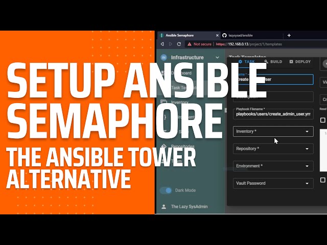 Setup Ansible Semaphore to Run Playbooks (UI for Ansible - Open Source Ansible Tower Alternative)