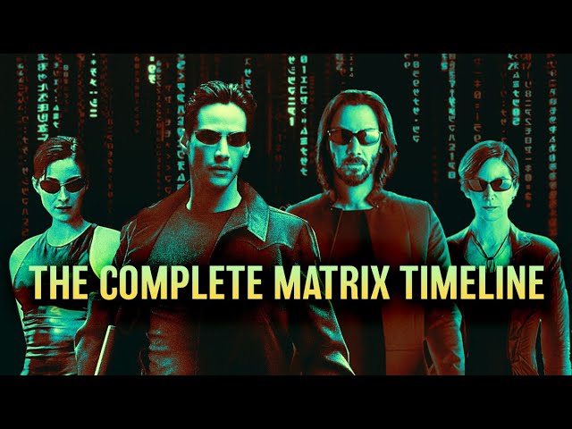 The Complete Matrix Timeline