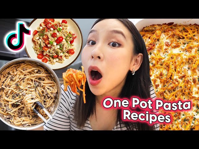Testing Viral TikTok "One Pot Pasta"  Recipes 🍝 | Part 5