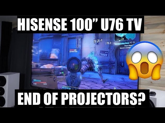 Hisense 100" U76 TV Review | The End of Projectors?