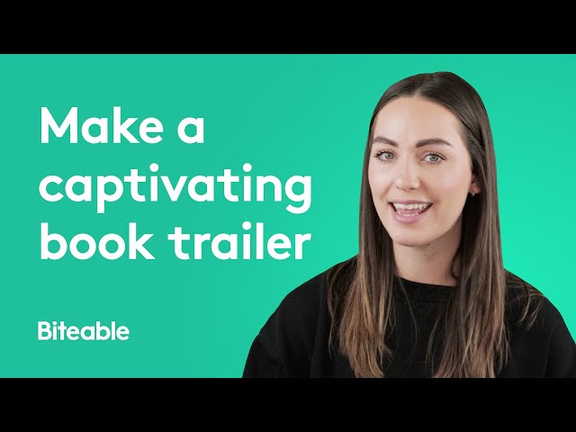 How to make a captivating book trailer