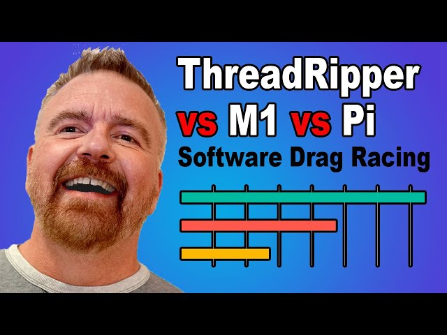Software Drag Racing: M1 vs ThreadRipper vs Pi