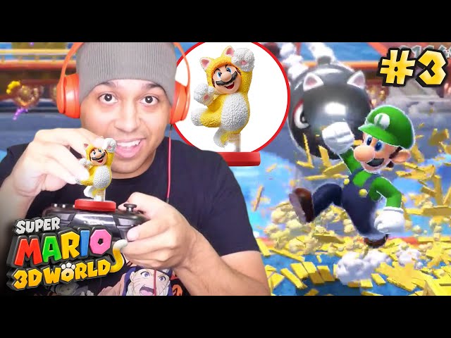 WE CHEATING THE SYSTEM WITH THESE!! [SUPER MARIO 3D WORLD] [#03]