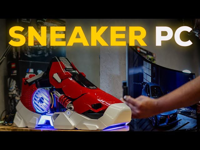 Gaming PC Setup - ft. CoolerMaster Sneaker X & Corsair Xeneon FLEX Ultrawide Monitor | TheMVP