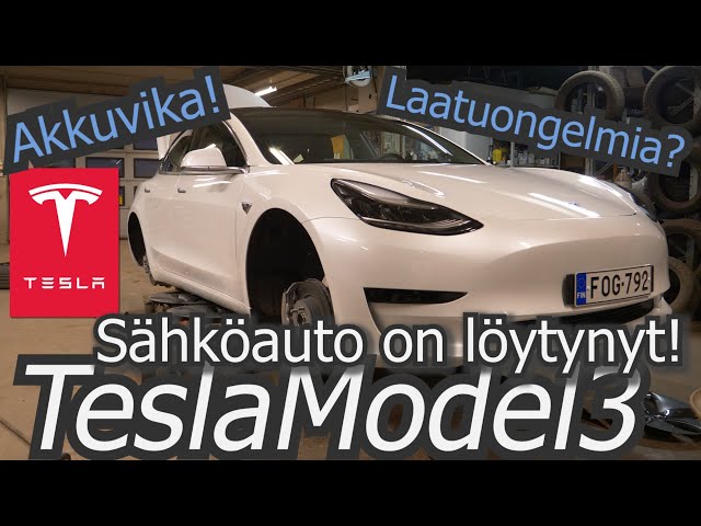 9. Tesla 3 SR+, sähköauto on löytynyt!