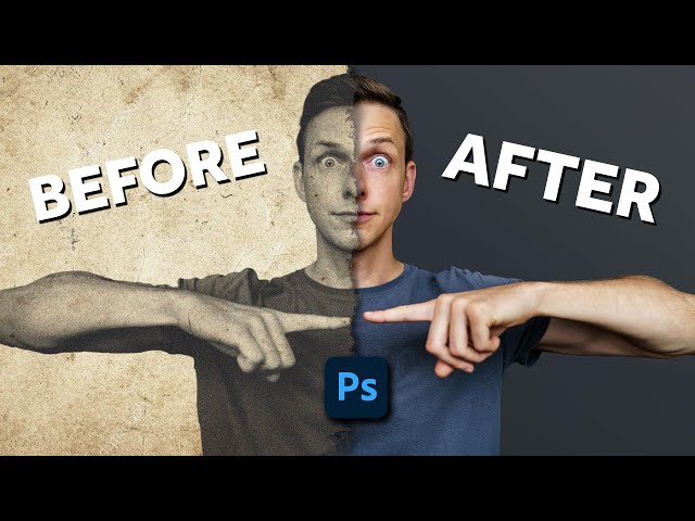 OLD PHOTO fix in 40 sec