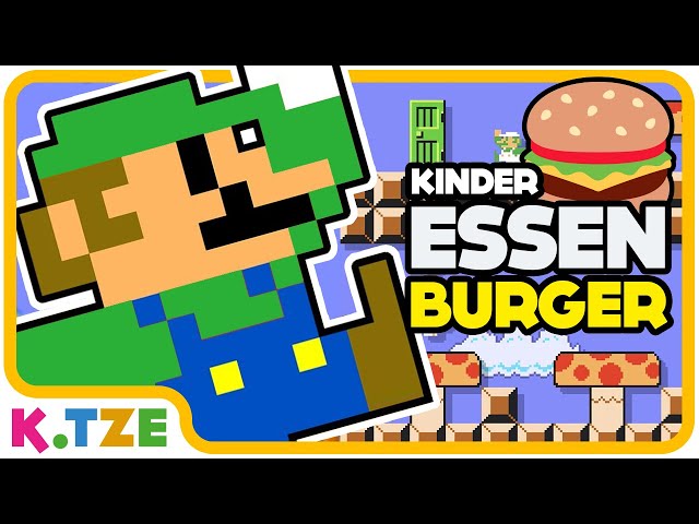 Kinder bei Burger King 🍔😂 Super Mario Maker 2 | K.Tze