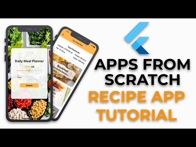 Flutter Recipe App Tutorial | Apps From Scratch