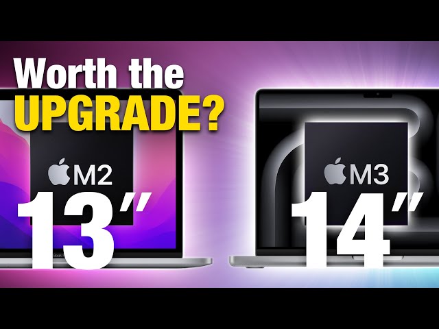 Apple M3 14-Inch MacBook Pro vs M2 13-Inch MacBook Pro: Worth the Upgrade?