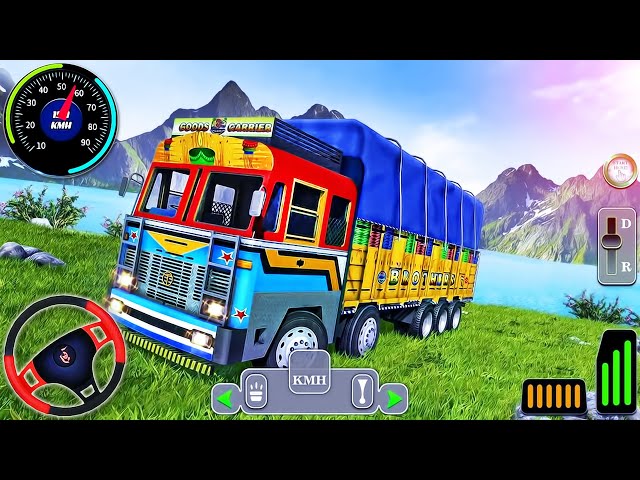 Indian Truck Driving Simulator 3D - Cargo Truck Ashok Lorry Drive - Android GamePlay