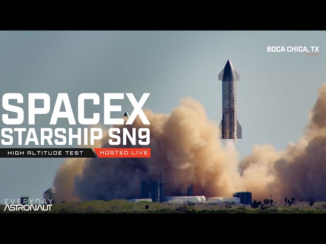Watch SpaceX launch Starship SN9!