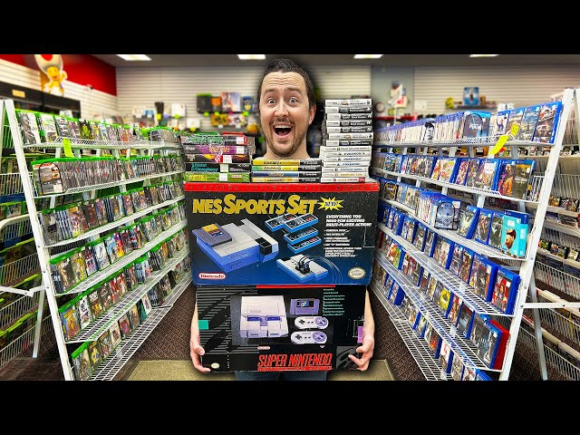 I Spent $2,000 At My FAVORITE Game Store...