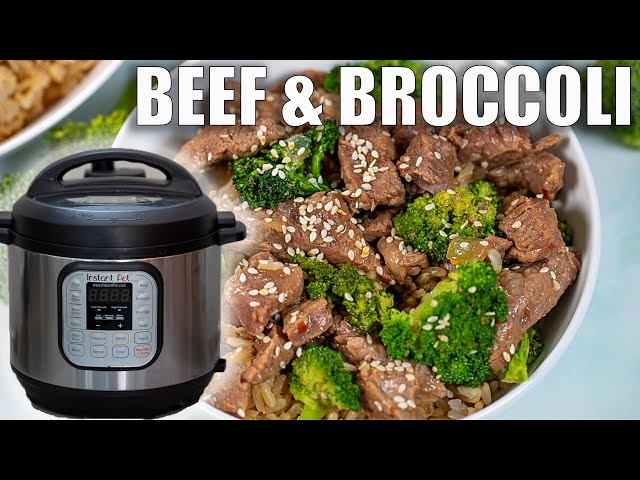 Make Take-Out at Home with this Instant Pot Beef and Broccoli