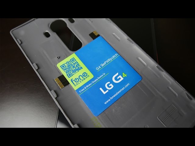 Add Wireless Charging to your LG G4 with SlimPWRPatch
