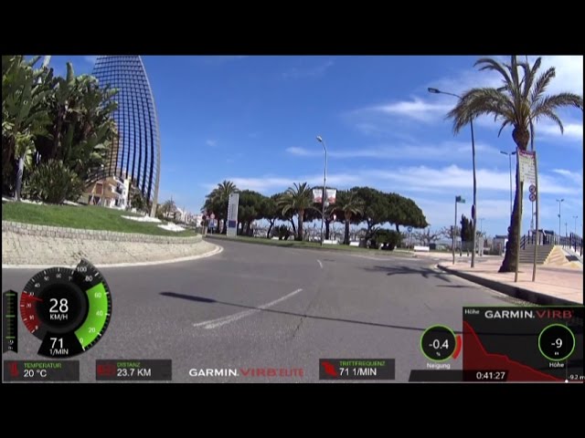 30 Minute Cycling Training Catalonia Spain Full HD