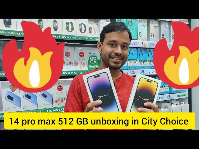 iPhone 14 pro max unboxing with happy customer in City Choice Burdubai #apple #cheapest #iphone