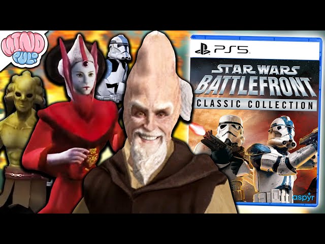 Battlefront Classic Collection is a COMPLETE MESS